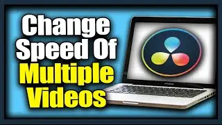 DaVinci Resolve 18 Change Clip Speed Of Multiple Clips