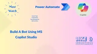 Build Bot Using Microsoft Copilot Studio End To End Steps|@mspowerplatform @MicrosoftCopilotStudio