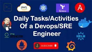 Daily Activities Of a Devops/SRE Engineer  | Daily Tasks Of a Devops/SRE Engineer  | 2