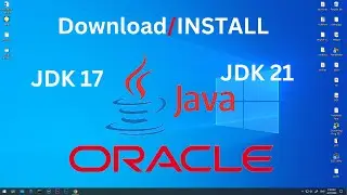 How to Download Install Java JDK 21/17 on Windows 10