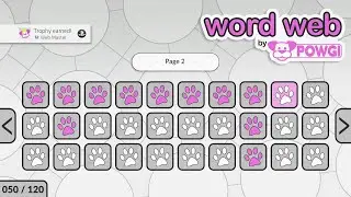 Word Web By POWGI (PS4/PS5/Xbox/Switch) Platinum Trophy Guide/Required Solutions