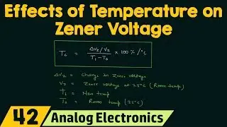 Effects of Temperature on Zener Voltage