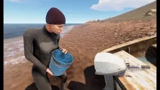 Rust - BUG/БАГ Заправляем лодку чем угодно!
