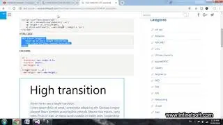 Css transition effects-hover over get smoothly transition