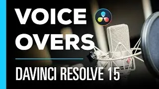 Recording Voice-Over Audio | Davinci Resolve Tutorial