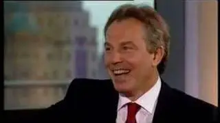 Jeremy Paxman gives Blair an unusual grilling