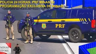 GTA 5 LSPDFR MINAS GERAIS V2, PRF faz Abordagem a van lotada de Drog4s na BR! #gtarp #lspdfr #fivem