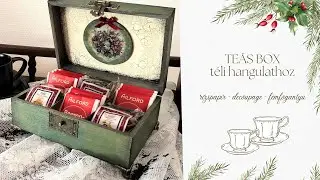 kosarbolt.hu - Tea box téli hangulathoz / DIY /