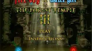 Fire Boy and Water Girl  - The forest temple 3 (Full Game)