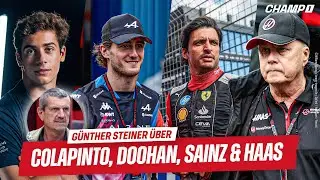 Klartext mit Günther Steiner über Colapinto, Sainz, Doohan, Uralkali/Haas, Oakes & Niederlande-GP