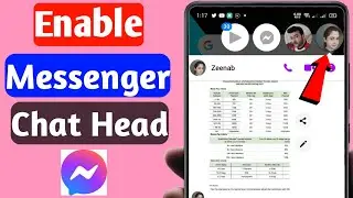 How to turn on Chat Heads in Messenger 2021 | Messenger chat head not working | Messenger bubble