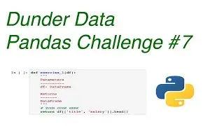 Dunder Data Pandas Challenge #7