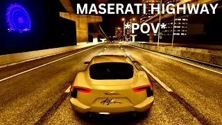 MASERATI CUTTING UP TRAFFIC -ASSETTO CORSA #viral