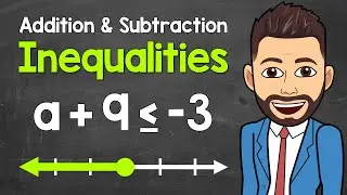 Solving and Graphing Inequalities | Addition and Subtraction | Math with Mr. J