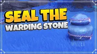 How to Seal the Warding Stone puzzle in inazuma new map Quest - Genshin Impact