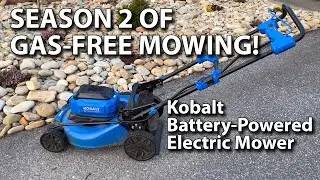 Kobalt Battery-Powered Electric Mower - Second Season of Gas-Free Mowing - Gen4 40v Max Brushless