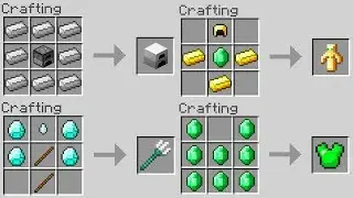 10 CRAFTING RECIPES You Didnt Know About in Minecraft!