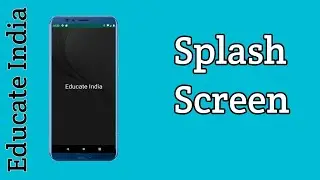 Splash Screen in android Studio using kotlin(2020)