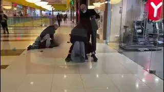 Задержание посетителей в ТЦ 