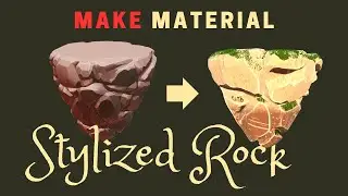 Blender Rocks: A Step-by-Step Guide to Stylized Materials | (Blender Tutorial)