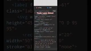HTML CSS check box button animated 