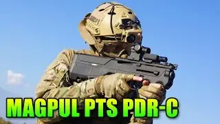 Airsoft Magpul PTS PDR-C Extended Grip Gameplay