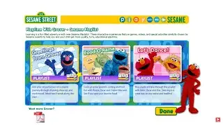 Sesame Street. Playtime with Grover (PC,Windows). Longplay.