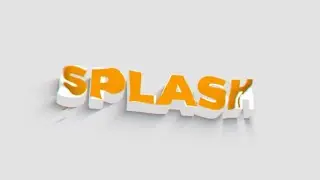 Splash Text Animation Motion Graphics Templates