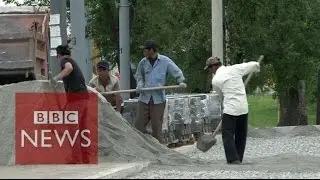 North Korean worker brigades in Russia - BBC News