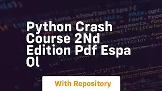 python crash course 2nd edition pdf espa ol