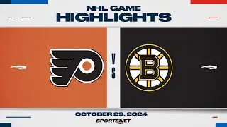 NHL Highlights | Flyers vs. Bruins - October 29, 2024