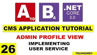 Implementing UserService and Required Models for Admin Profile View  - ASP.NET CORE 3 | Angular 10