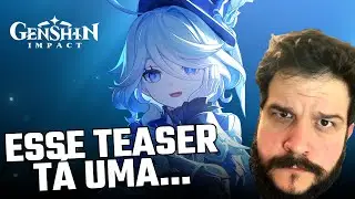 Teaser de Personagem: "Furina - Atuação" REAÇÃO | Genshin Impact