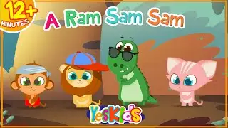 A Ram Sam Sam en Francais - Comptines à gestes pour bébé | YesKids