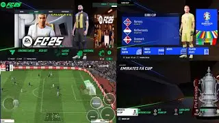 FIFA 16 MOBILE MOD EA SPORTS FC 25 ANDROID OFFLINE ALL TOURNAMENT NEW FACES KITS 2025 FULL TRANSFERS