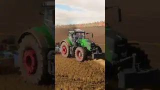 FS22 / Fendt 936 Autumn stubble disking #clondike #farmingsimulator22 #fs22 #farm_like_never_before