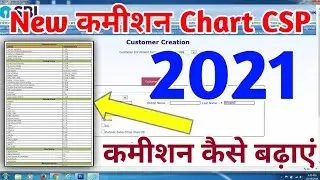 SBI CSP COMMISSION CHART 2020 21 ll SBI CSP New Commission Chart 2020 21