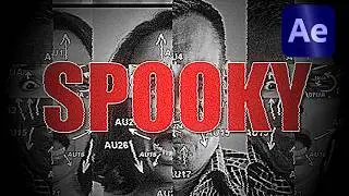 SPOOKY MATCH CUT VISUALISER EFFECT - After Effects Tutorial