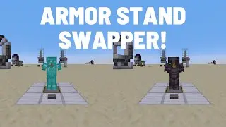 Minecraft Armor Stand Swapper Tutorial! (Minecraft Java 1.20 +)