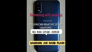 SAMSUNG A01 HARD RESET SM-A015G HARD RESET PIN LOCK REMOVE BY RUBEL