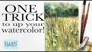Watercolor Wet on Wet Trick is a game changer!