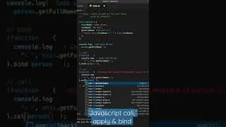 Javascript call, apply and bind methods 