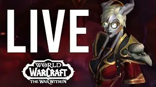 THE WAR WITHIN LEVELING IS NUTS! 35% EXP GAINS THIS WEEK! - WoW: The War Within (Livestream)