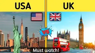 UsA🇺🇸 Vs UK🇬🇧 Country comparison 2022-United kingdom vs United states of America comparison 2022🔥