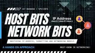 Host Bits | Network Bits | Calculate valid number of Hosts & Network in class A, class B, class C