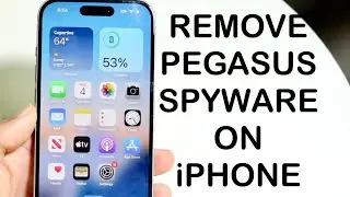 How To Remove Pegasus Spyware On iPhone! (2024)