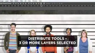 How to Use Align and Distribute in Photoshop