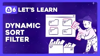 Let's Learn AdonisJS 6: Ep 8.3 - How To Apply A Dynamic Sort Filter To Your Query