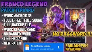 Script Skin Franco Legend King Of Hell No Password | Full Effect & Voice | MLBB SKIN