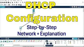 SYCS CN Practical-3: DHCP Configuration in Cisco Packet Tracer  | MU Computer Network Practicals